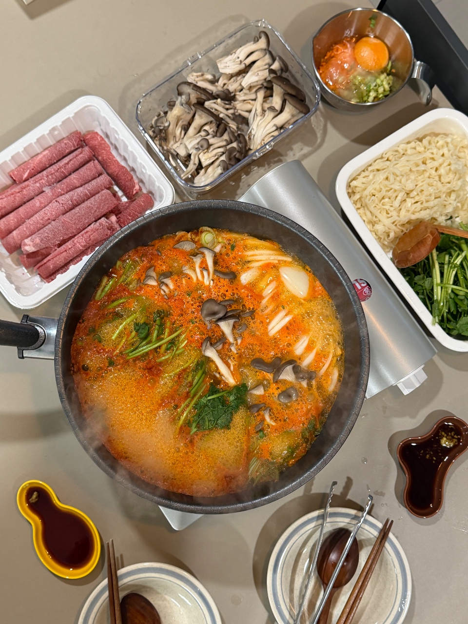 등촌st 샤브샤브 칼국수