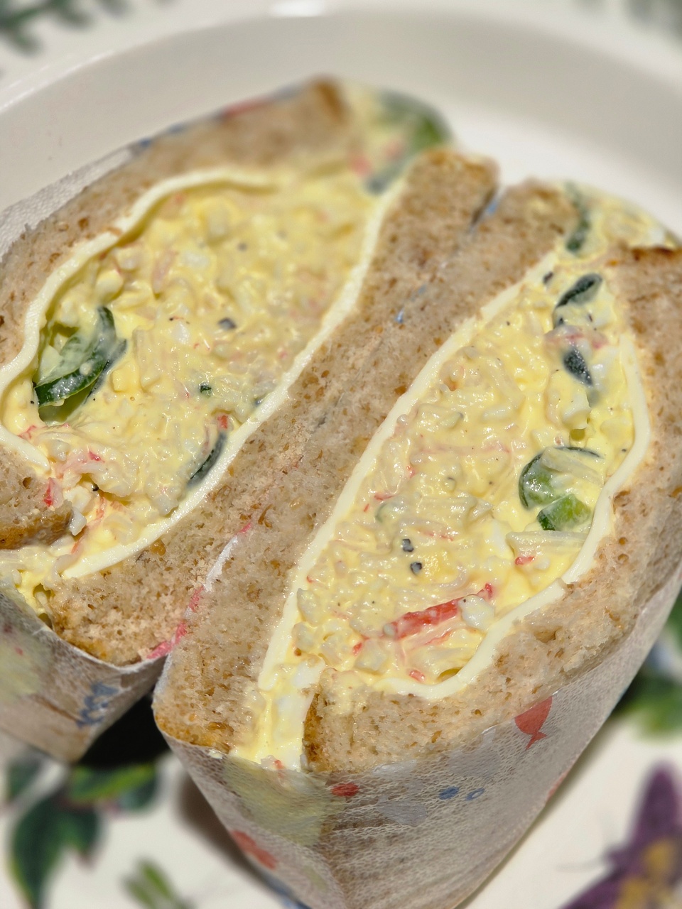🫙그릭요거트 넣은 에그마요샌드위치🥪