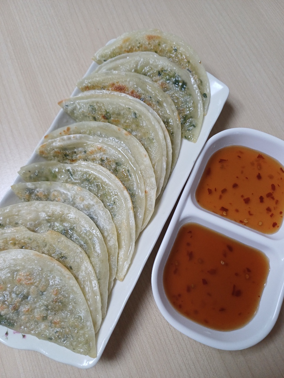 납작만두