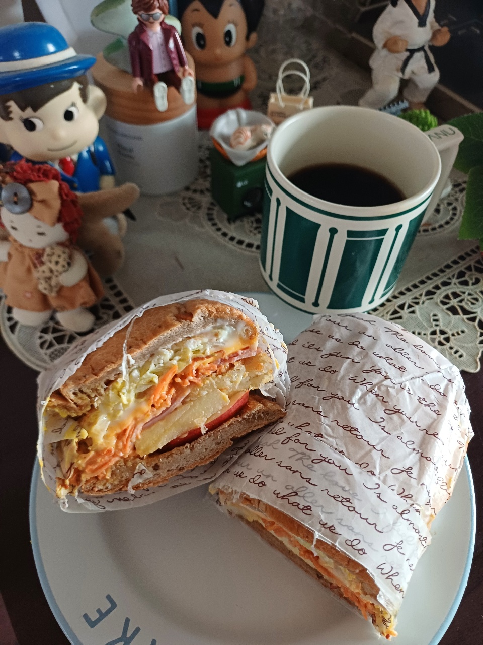두툼한 샌디치만들어먹기