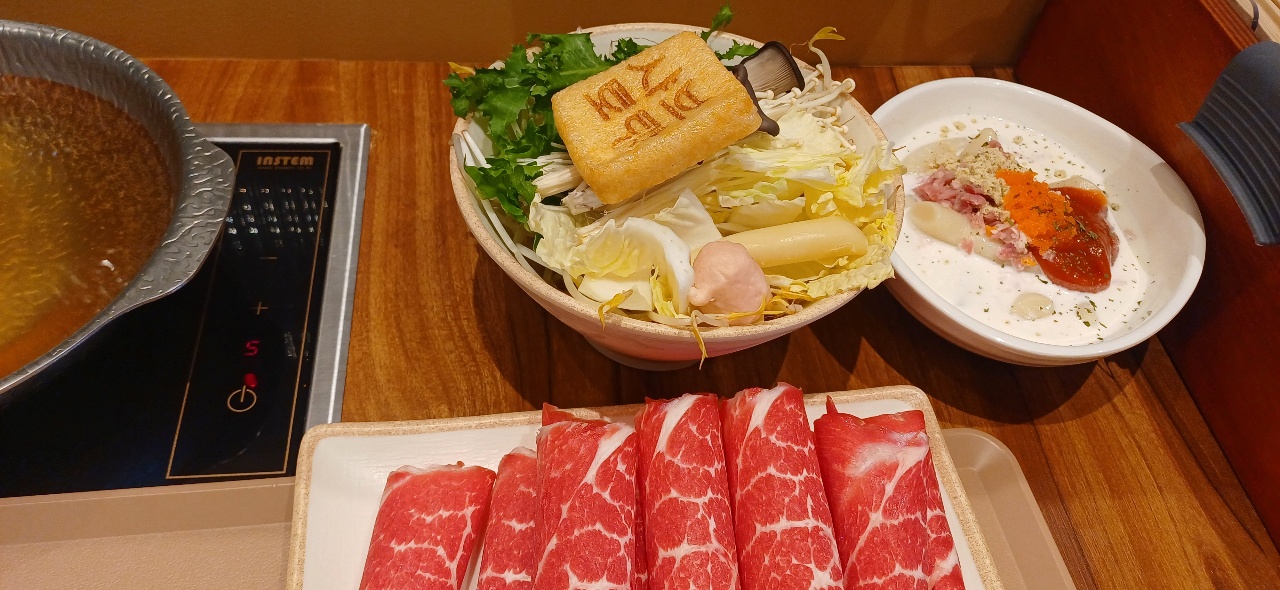 혼자 즐기는 오랜만에.외식.