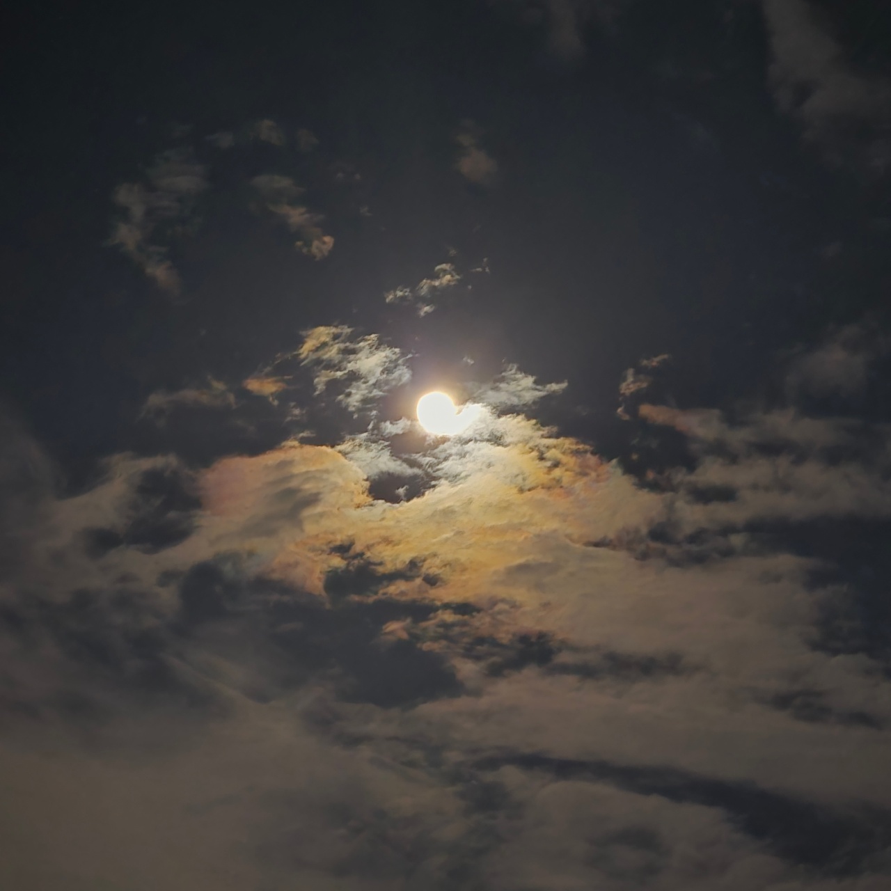 저번에 찍었던 달 사진