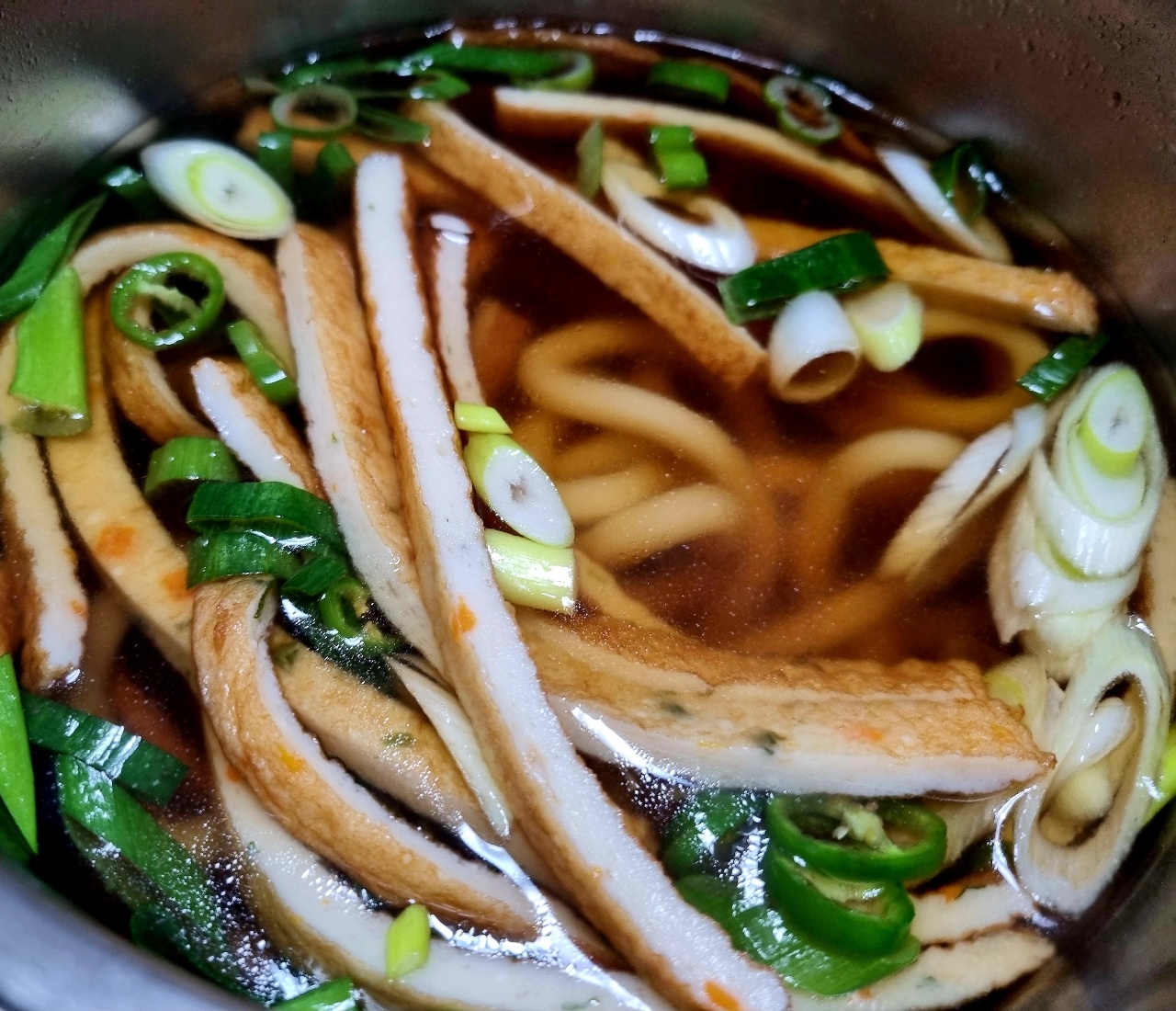 길다란 어묵 면치기 🍜