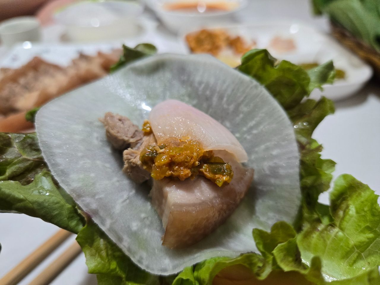 보쌈 그..그마안🙈🙈