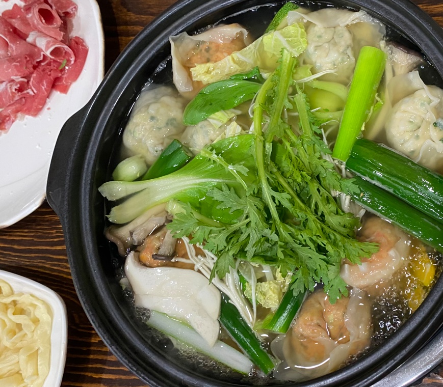 만두 전골