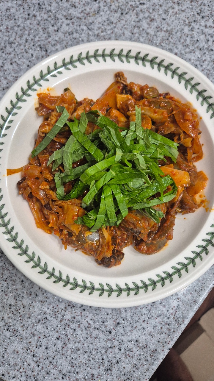 오늘은 순대볶음!!!