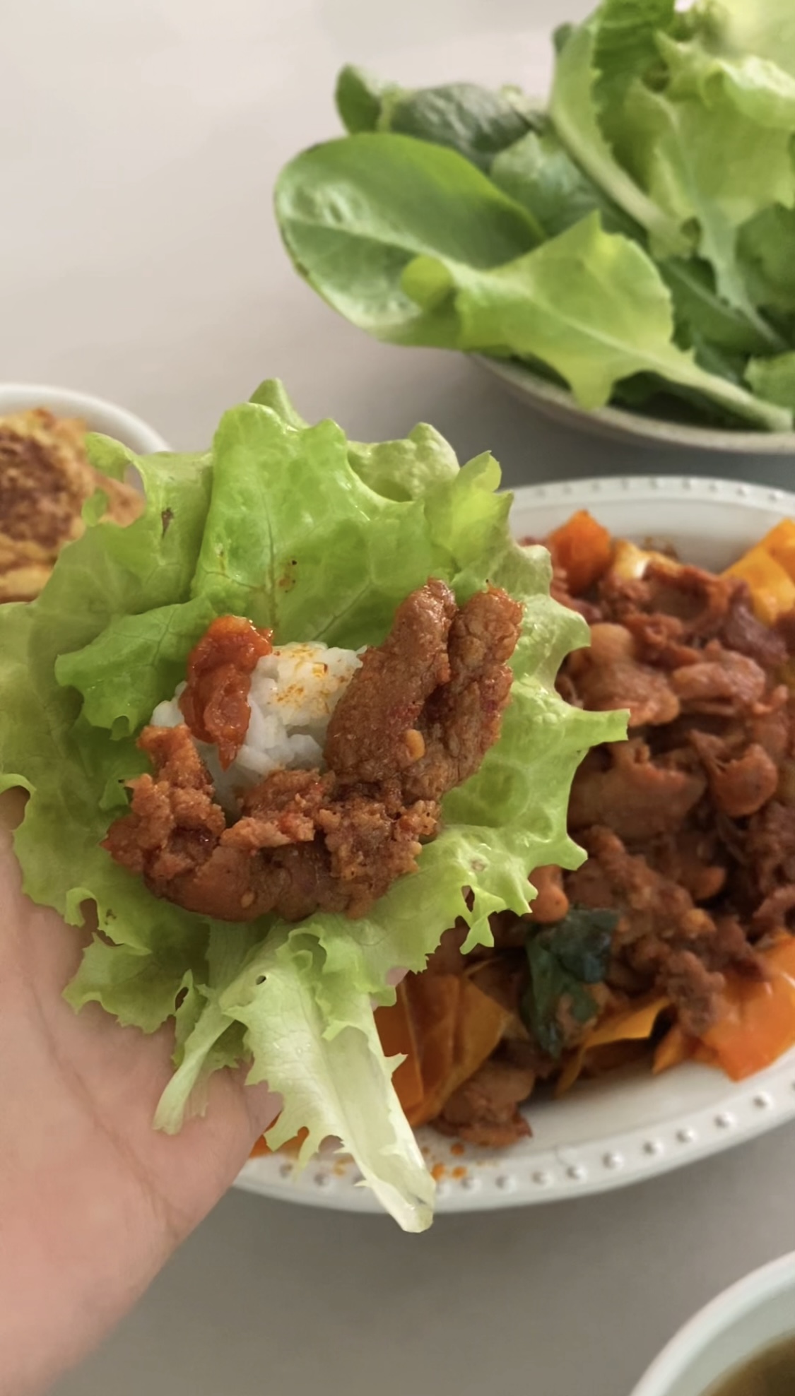 상추 길러서 제육쌈밥 해먹기💚🌿