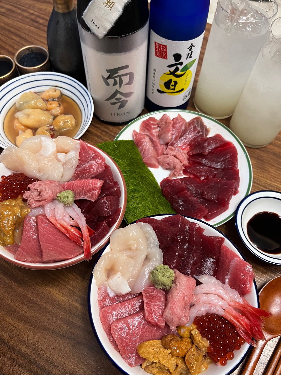 사케와 함께한 셀프 홈마카세🍶