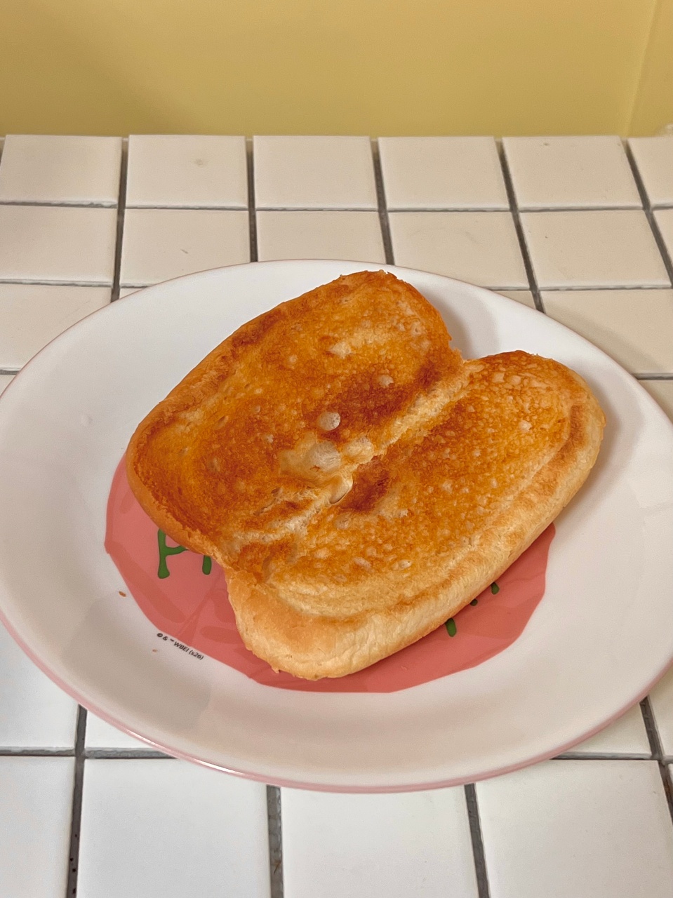구운 빵에 꿀이나 연유