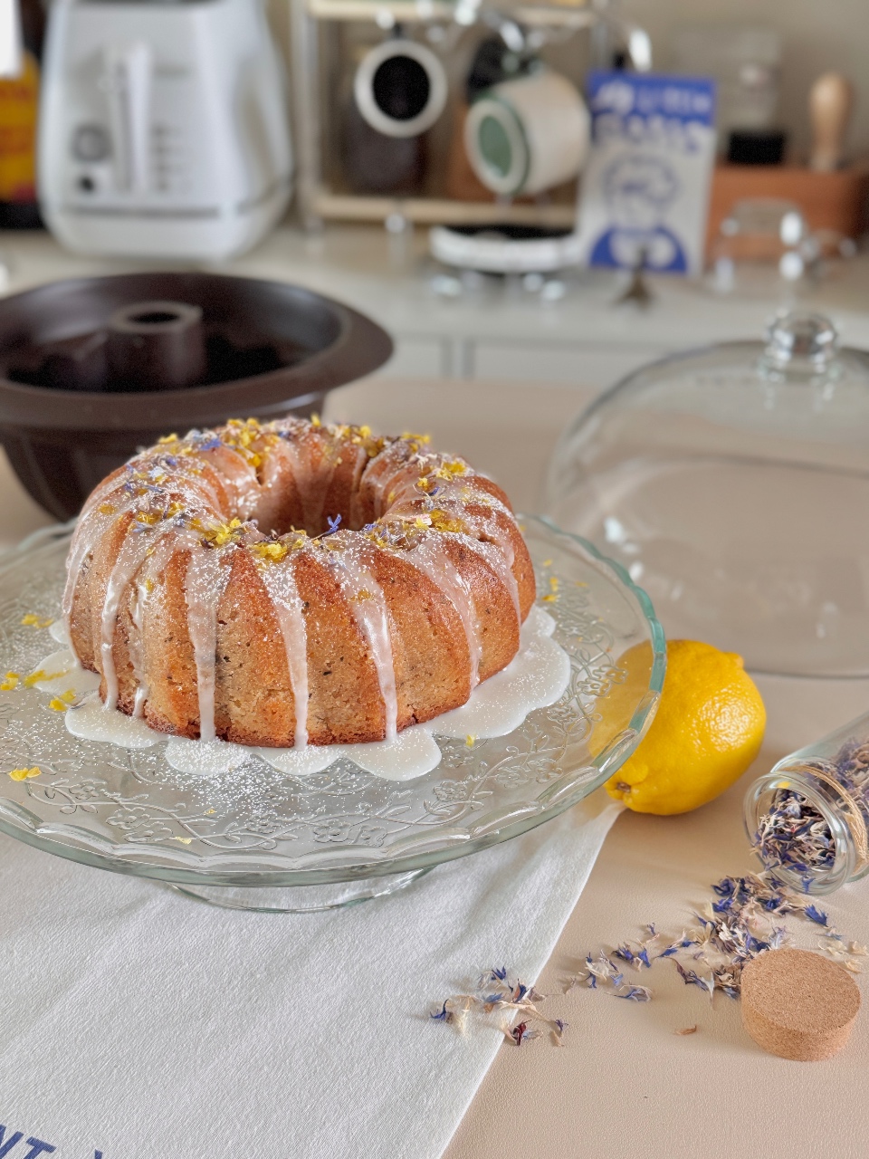 비건 레몬 번트 케이크🍋