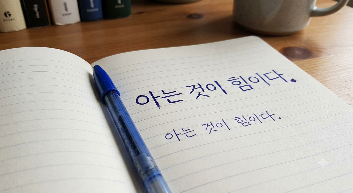 아는것이 힘이다!