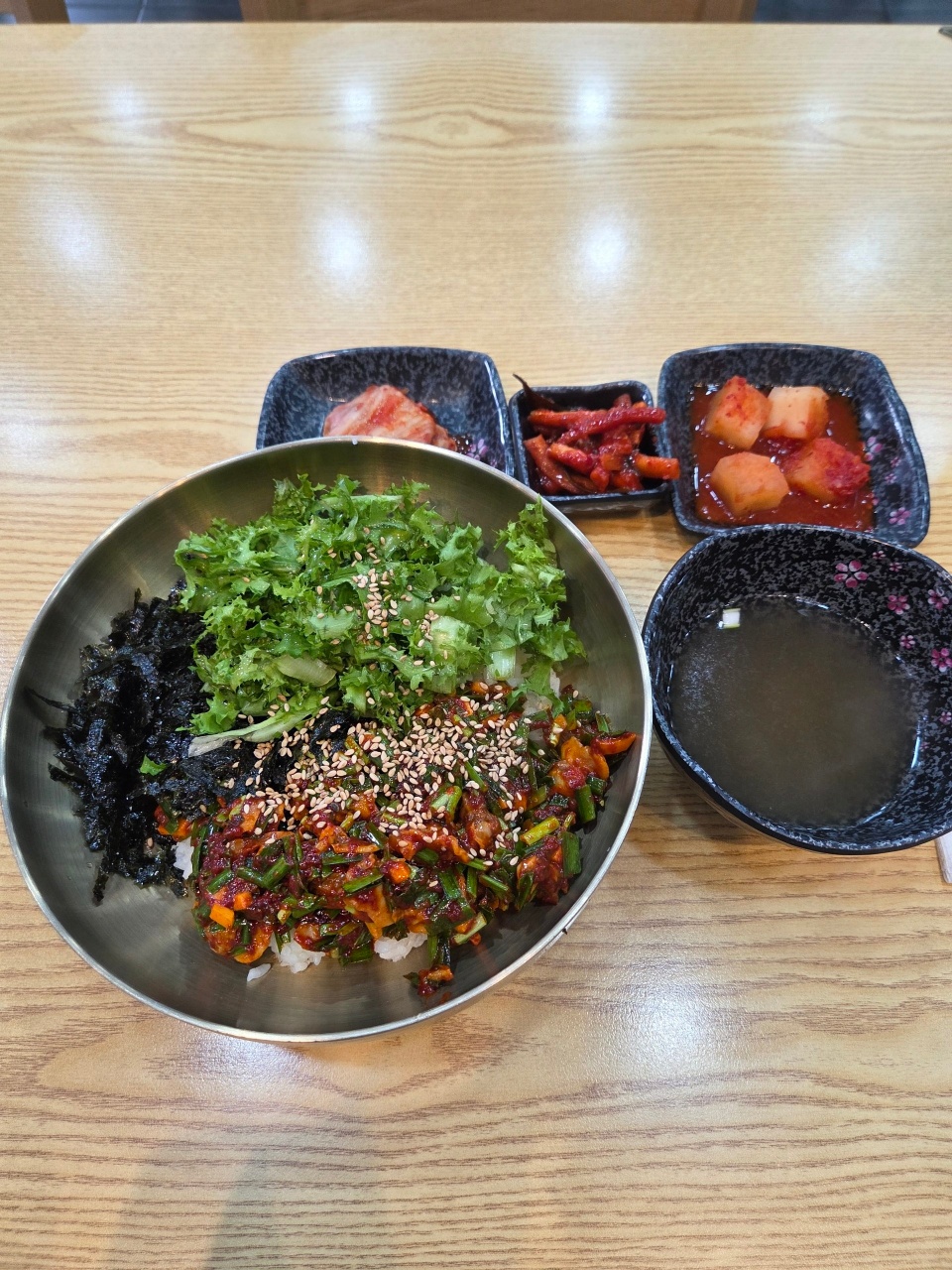 신랑이 보내준 덮밥사진