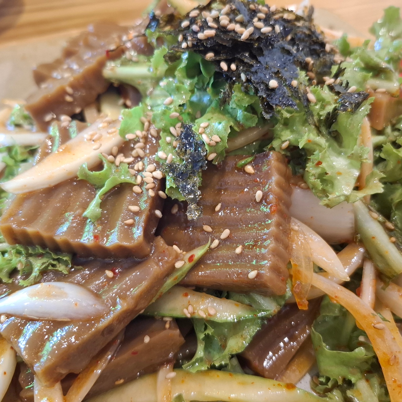 도토리묵 무침