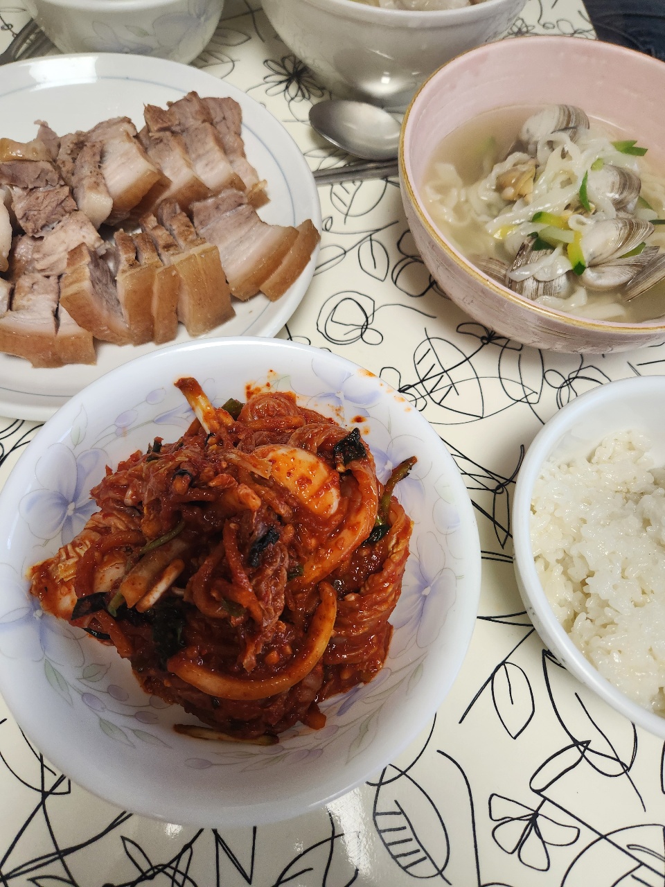 손자도 함께하는 김장
