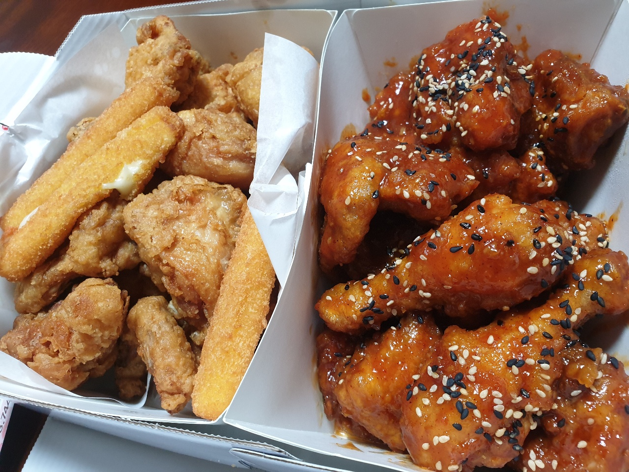 역시   치맥!