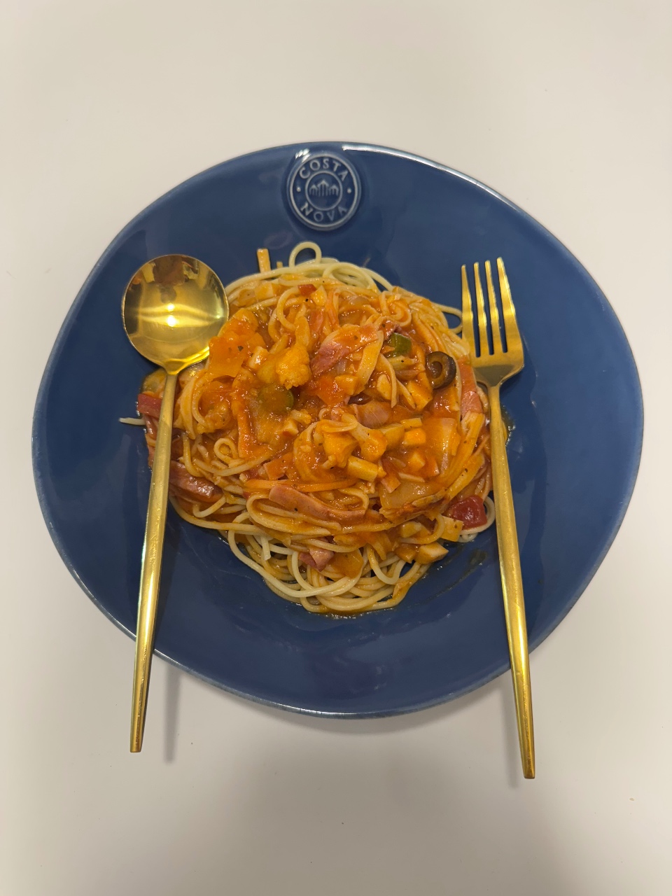 오늘저녁은 냉털 토마토스파게티