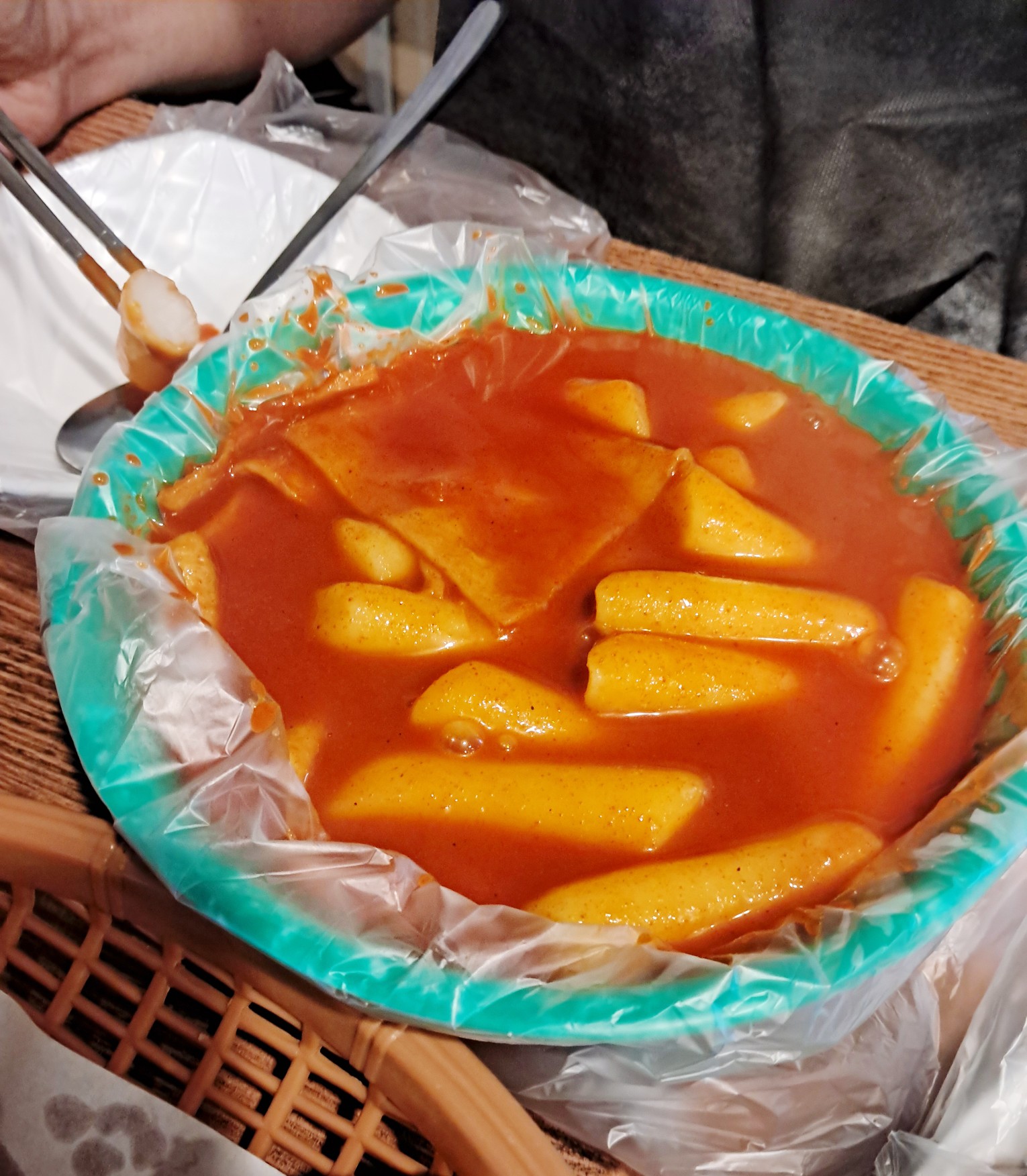 시장 떡볶이 정말 맛나요~