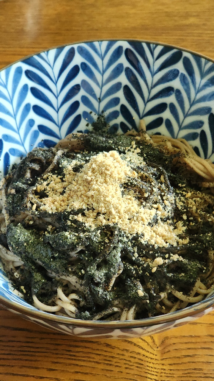 오늘은 들기름막국수🥢