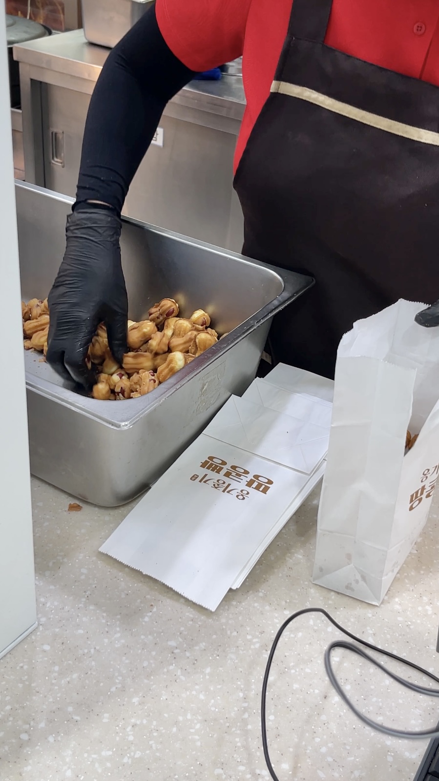 휴게소에서 파는 땅콩빵