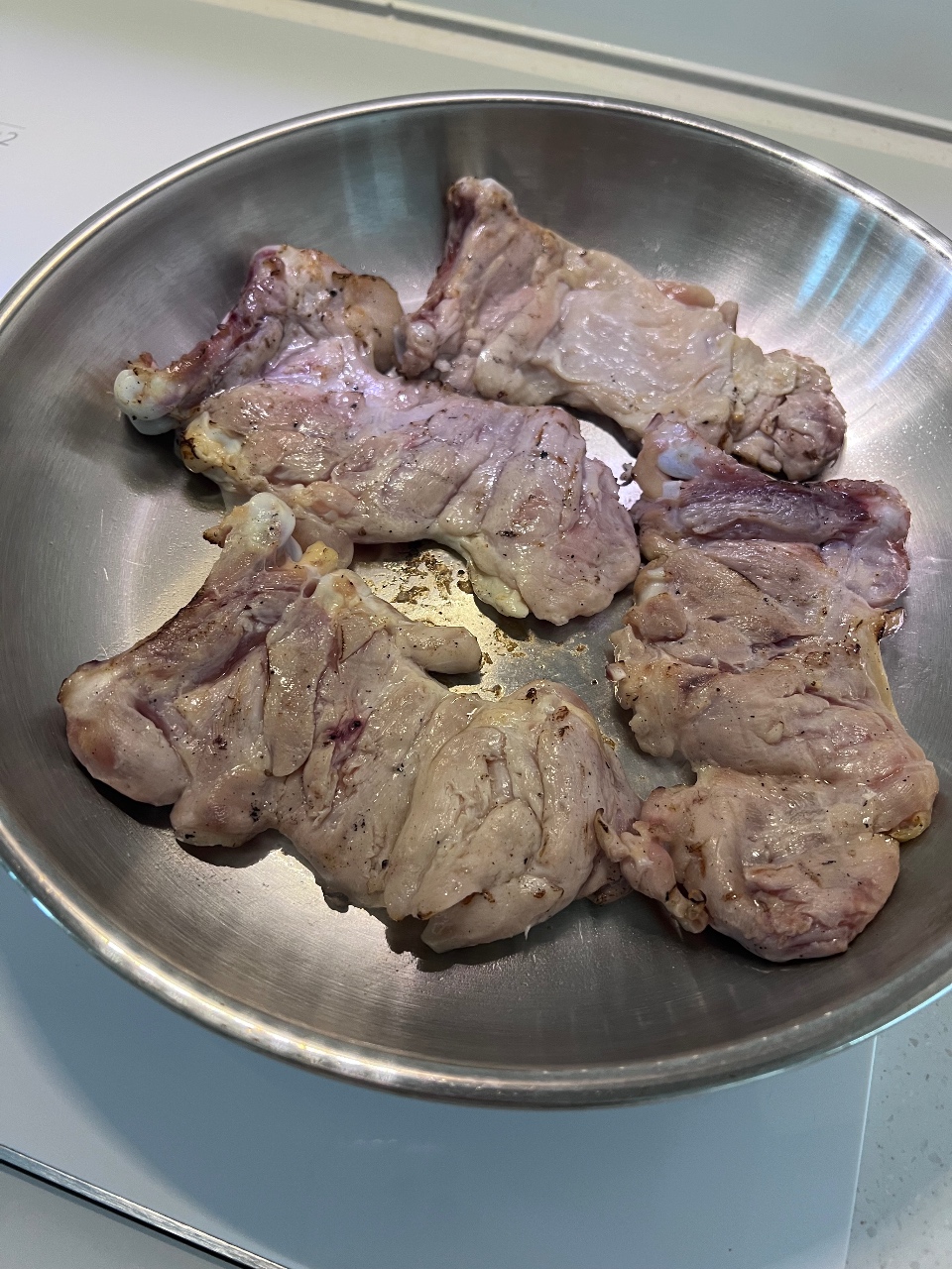 오늘은 소금닭갈비 포장