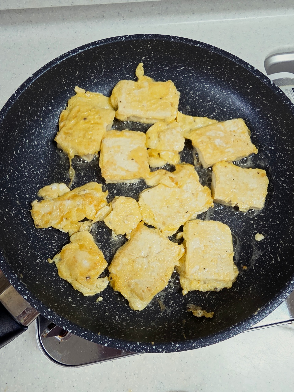 계란 두부 부침 ㅎ
