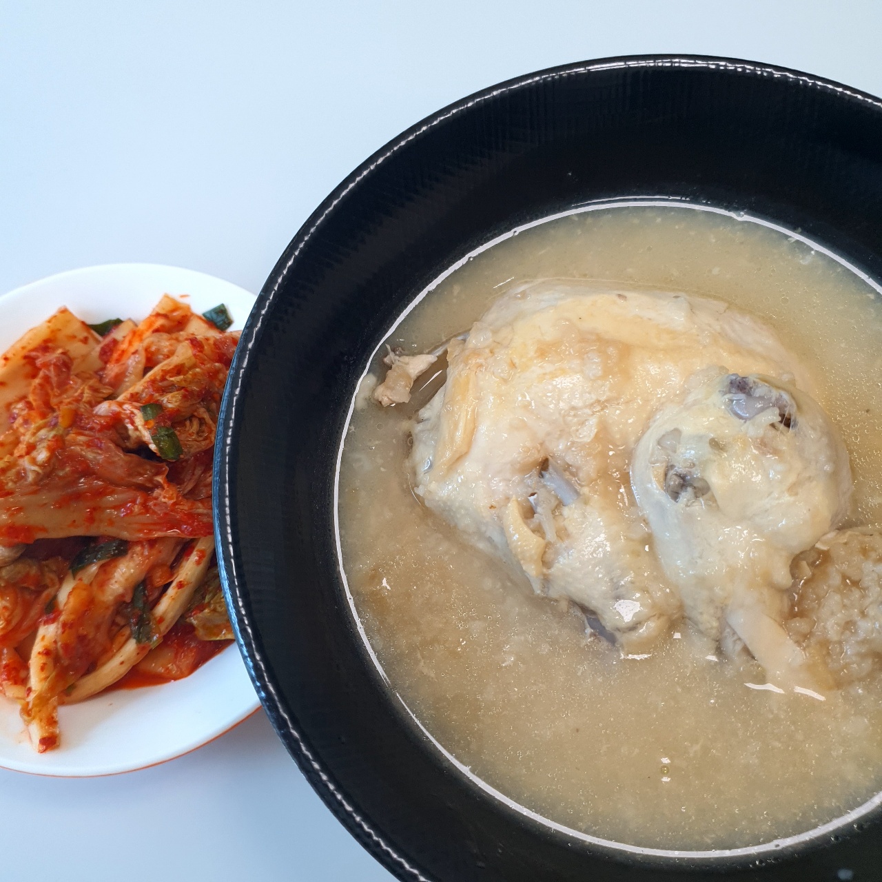 찹쌀누룽지삼계탕