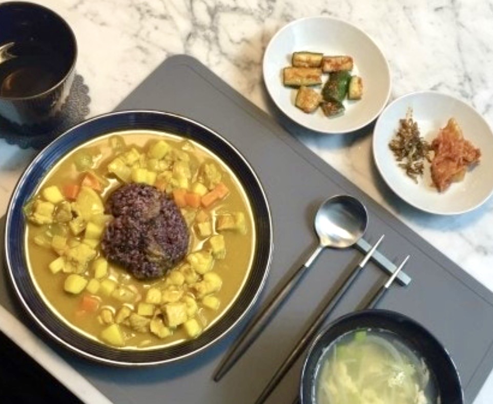 떡갈비 카레라이스