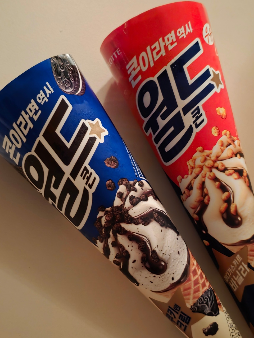 월드콘 쿠앤크 맛 나온 거 아셨나용 ? 🍦