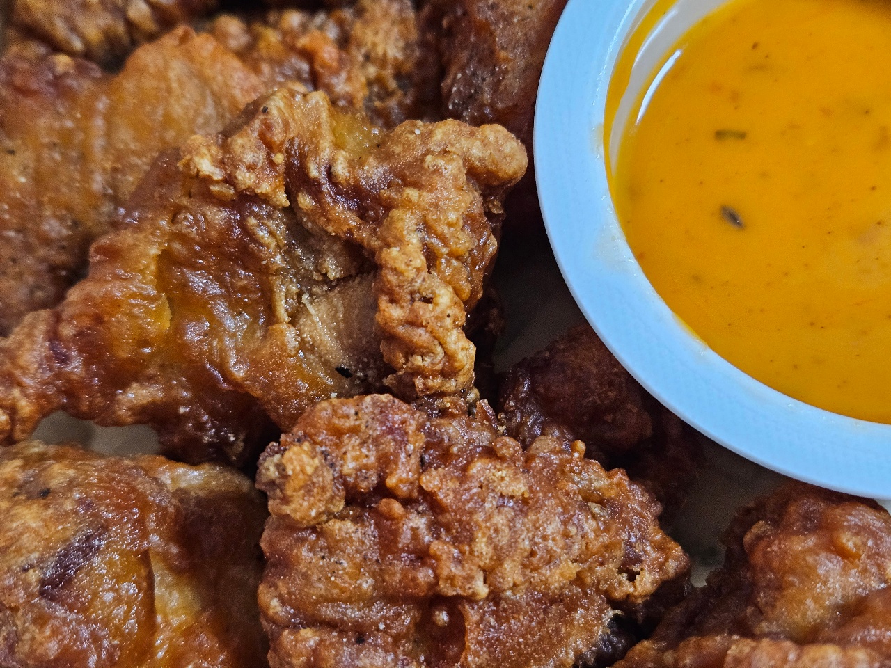 치플레마요와 치킨 냠냠