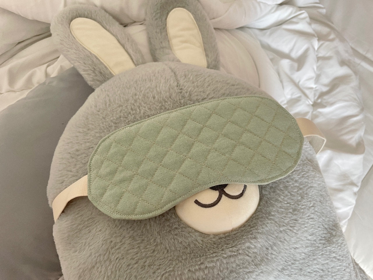 뉴아이템👀💚 안대만들었어요