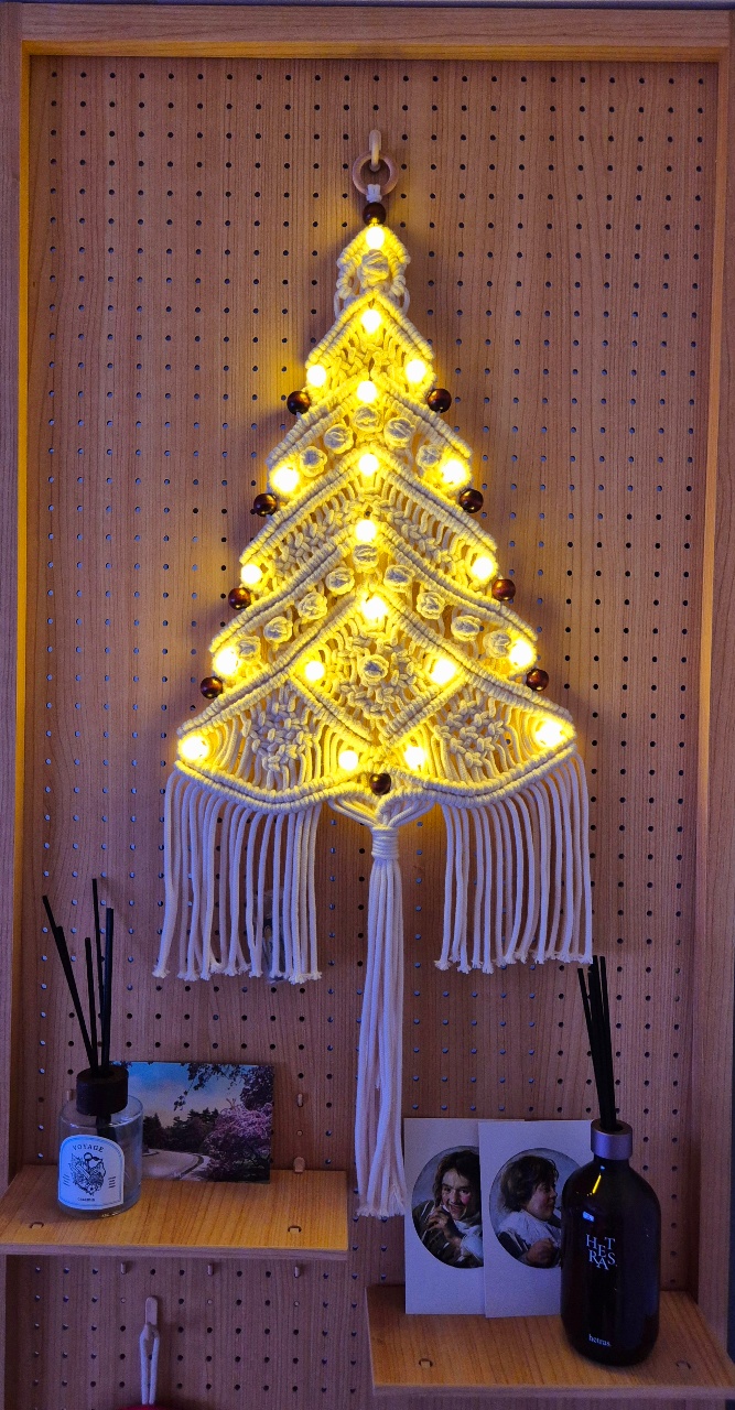 연말준비 !  마크라메트리 🎄