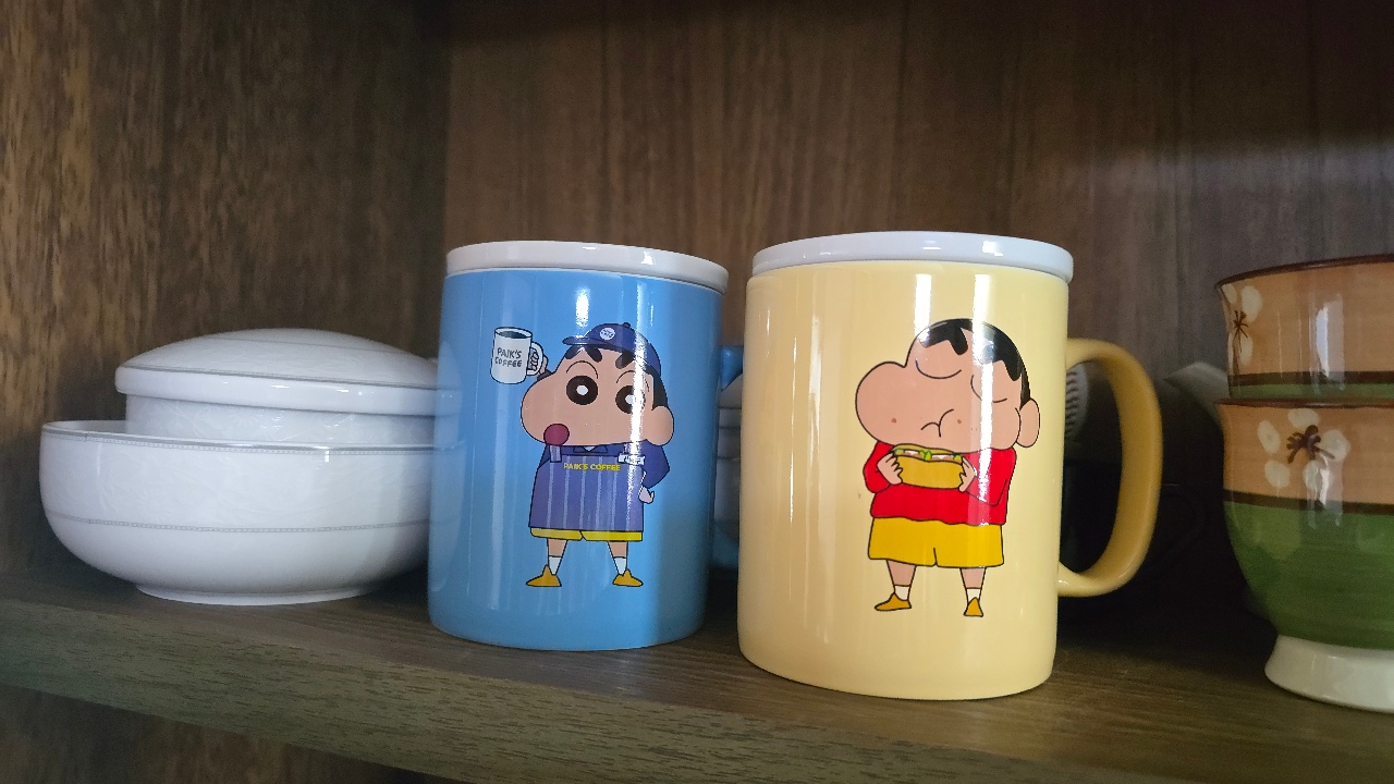 짱구컵 귀엽❤️