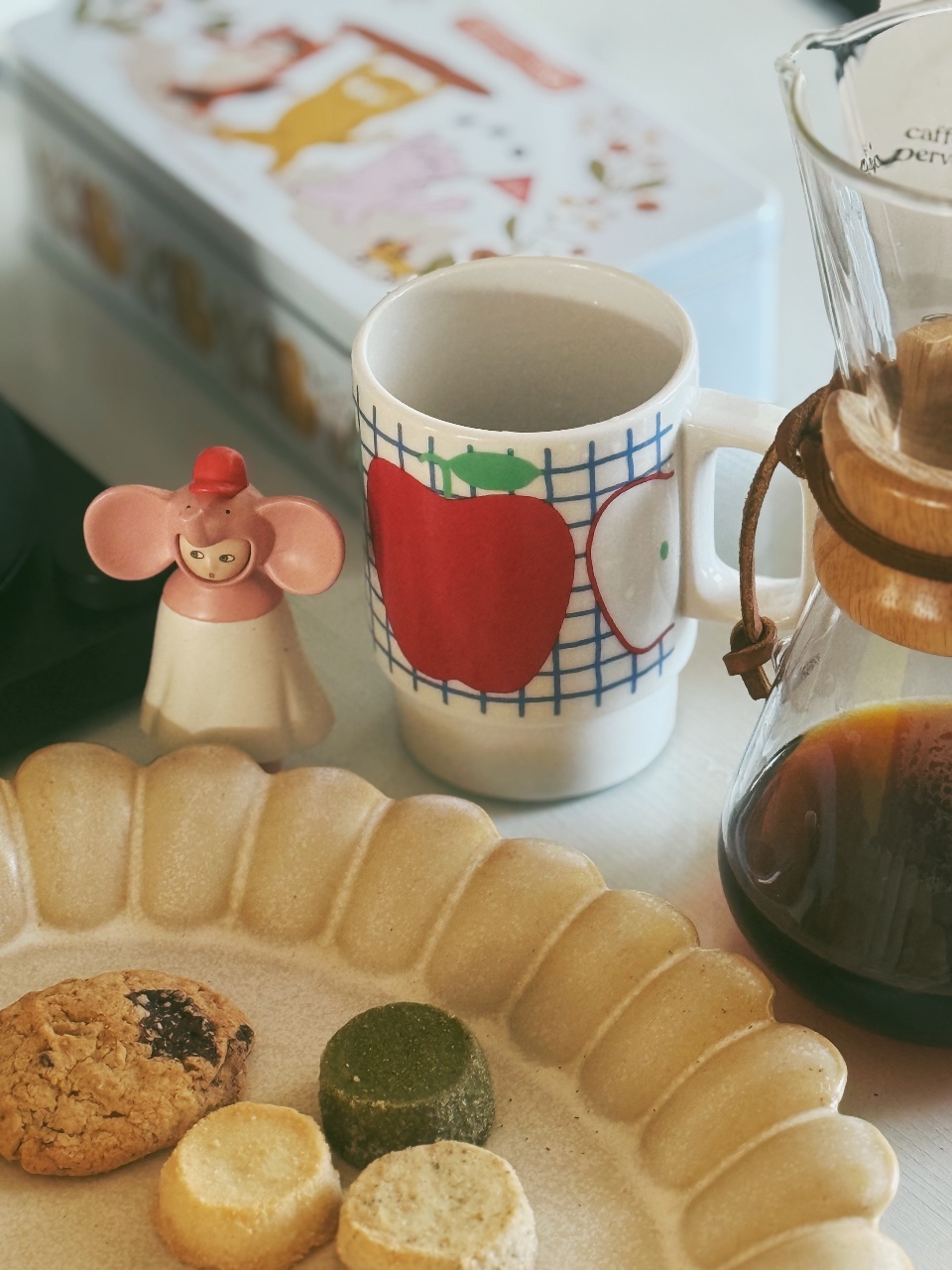 여유로운 커피타임
