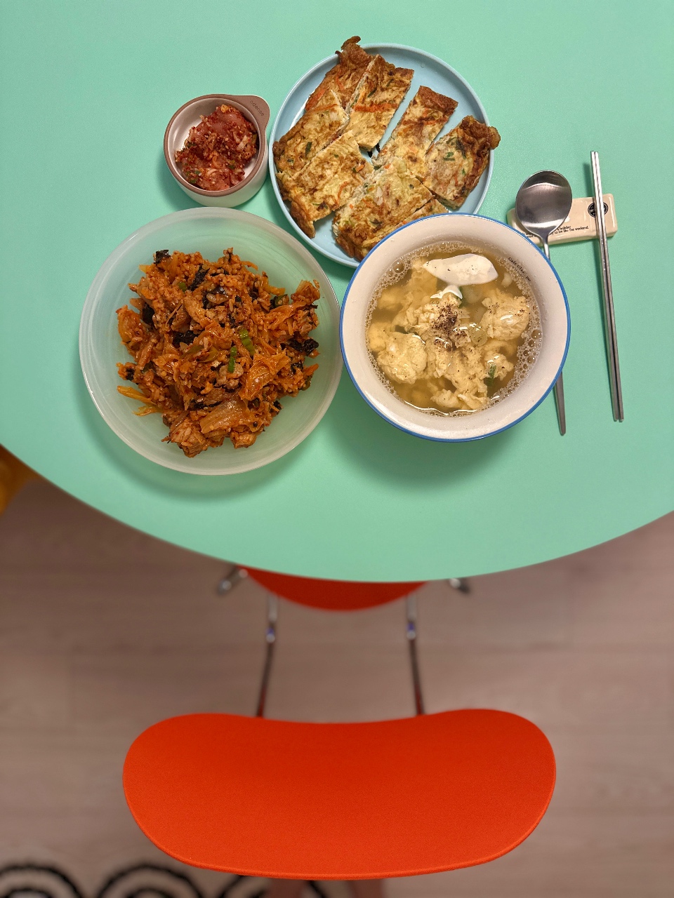 컬러풀 남편 밥상