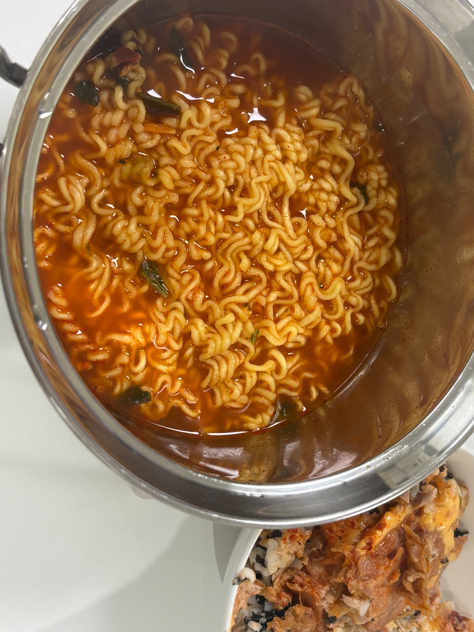 라면+봉구스밥버거