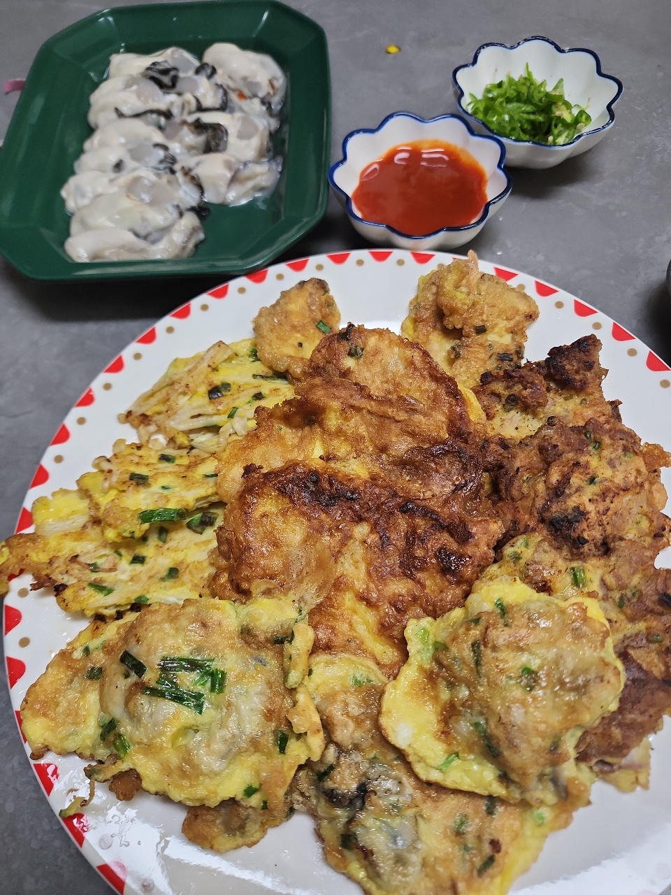 굴과 전복죽