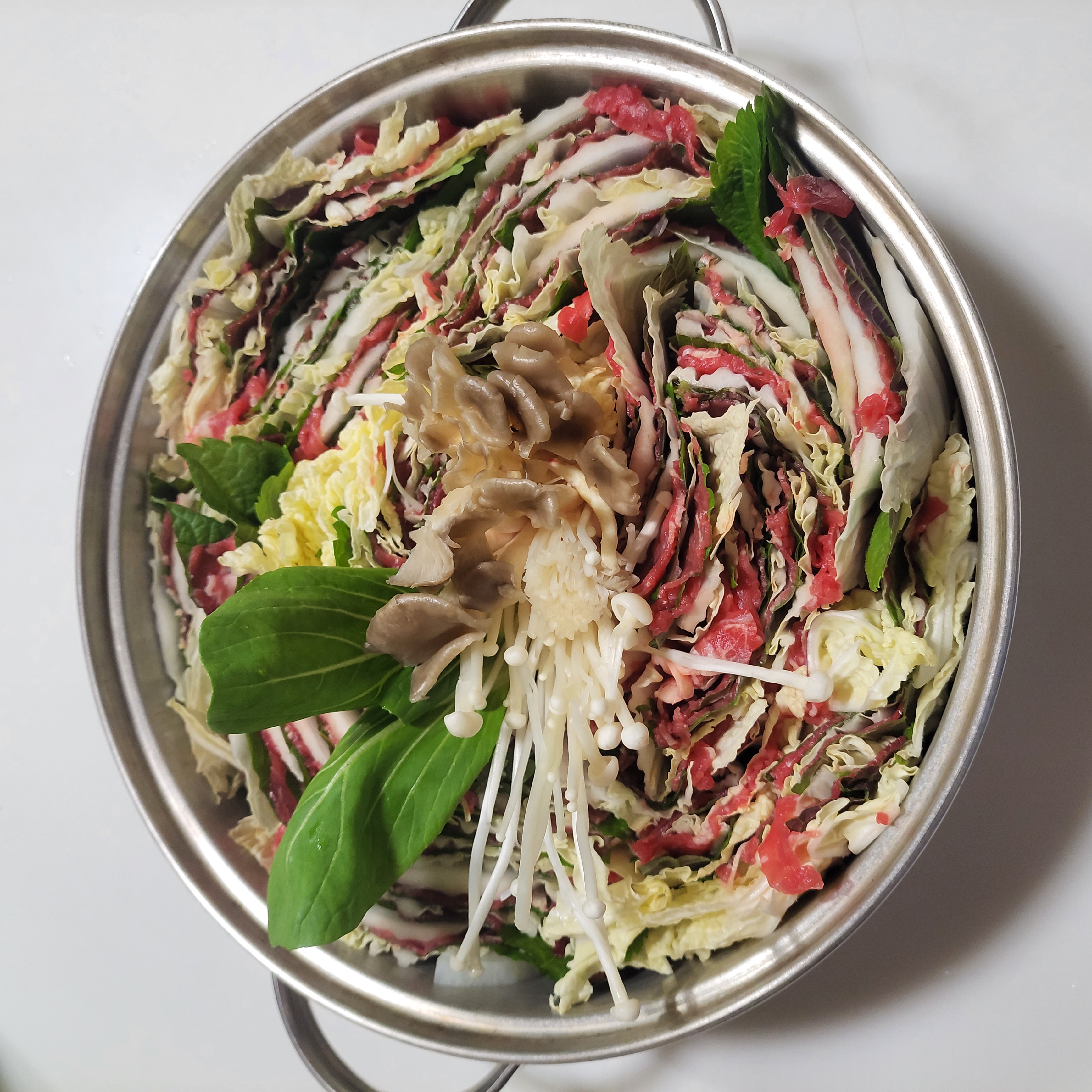 추워지는 날씨에 딱 좋은 밀푀유나베🥘