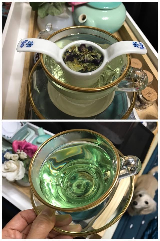 봄을 기다리며 꽃차~