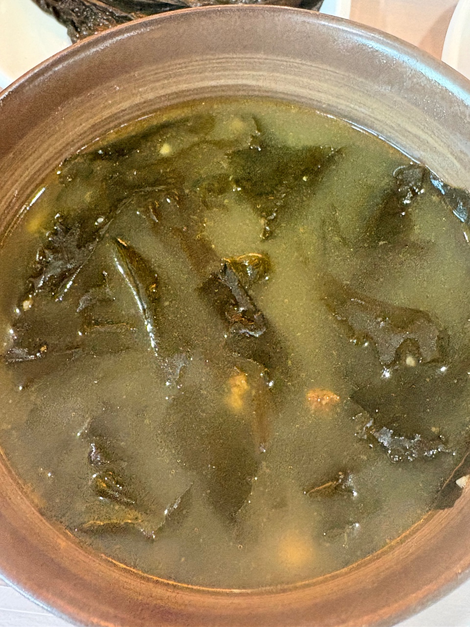 성게 미역국