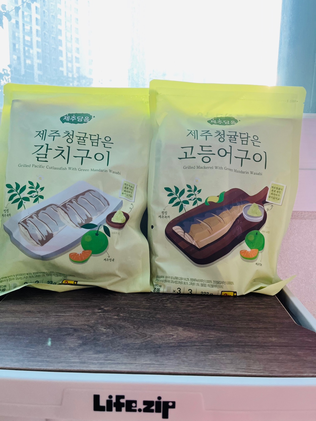 예쁘게 무사히 도착한 "제주담은 5종 챌린지 키트"