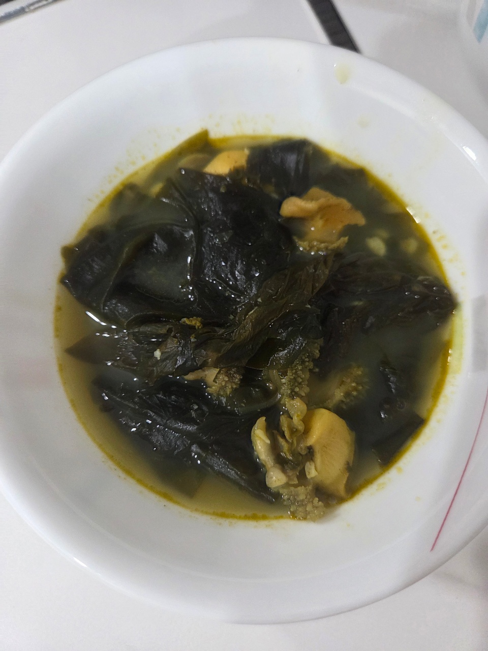 전복미역국
