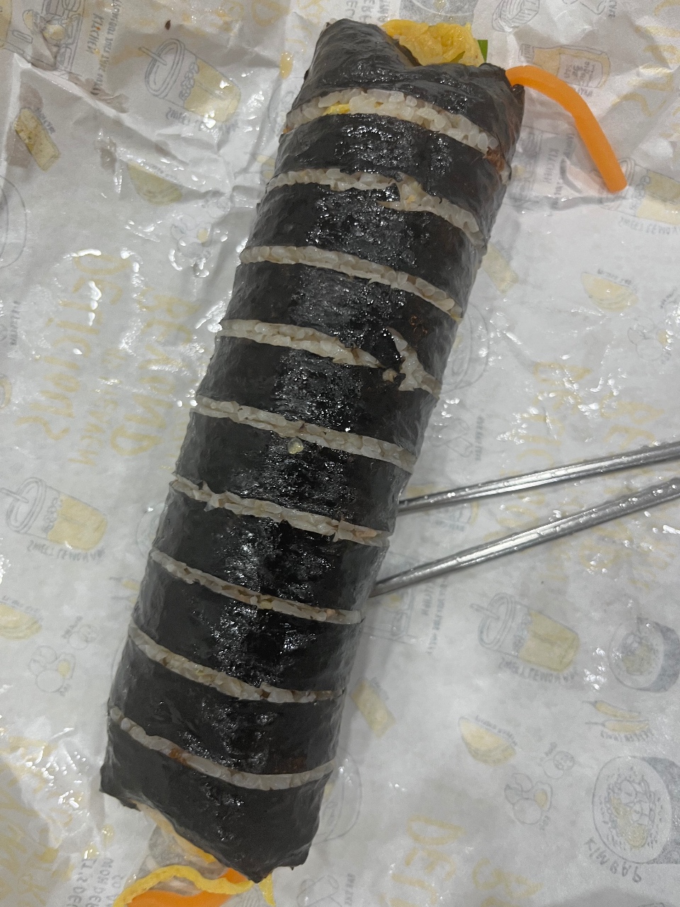간단 김밥이요!