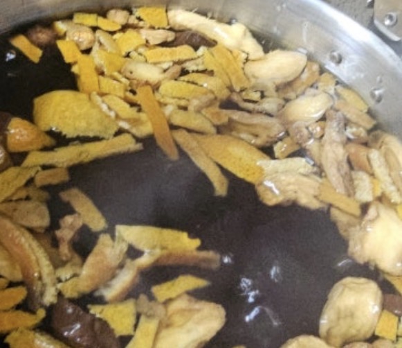 따뜻한 차 우려요