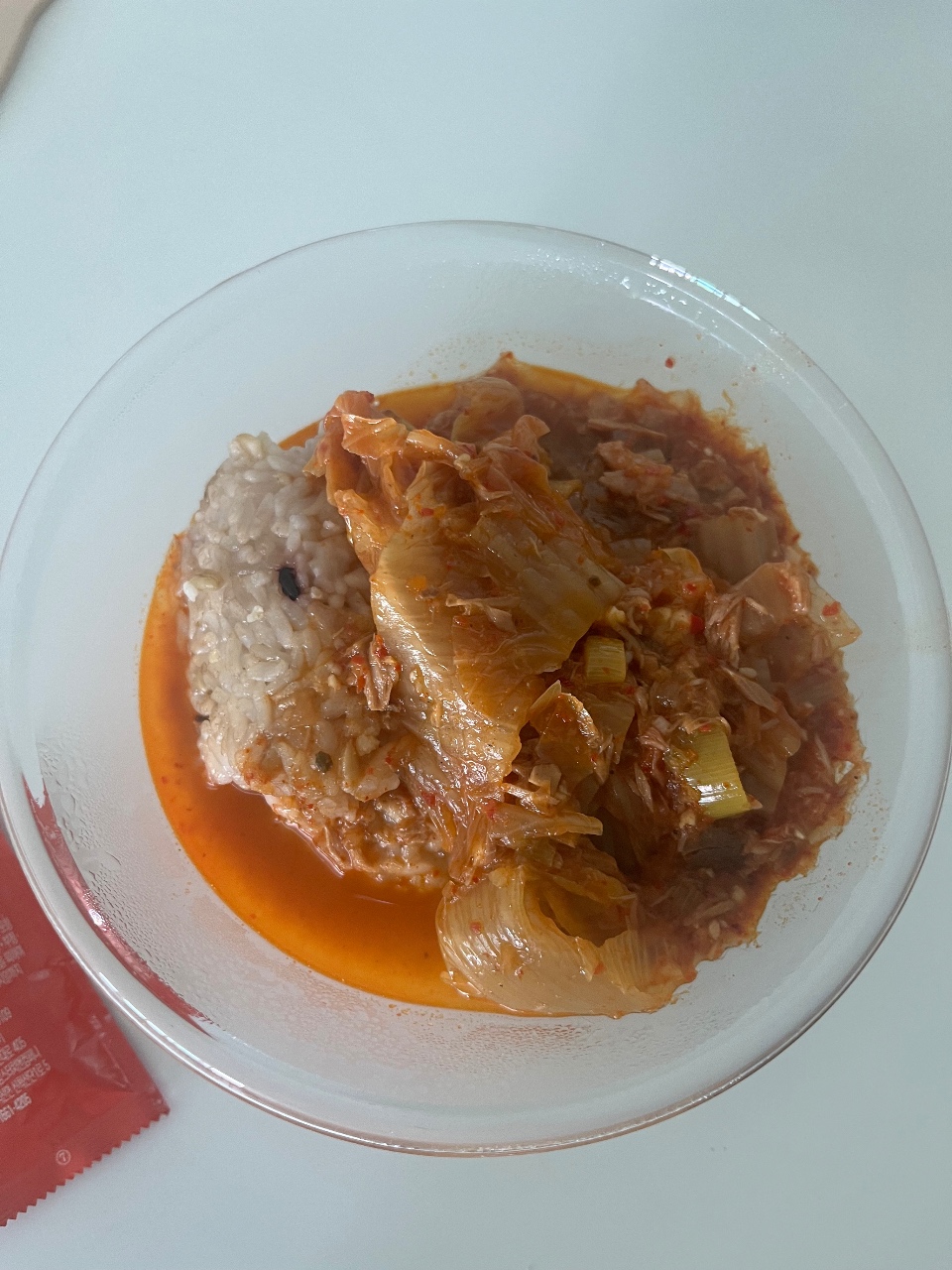 김치찌개 먹기