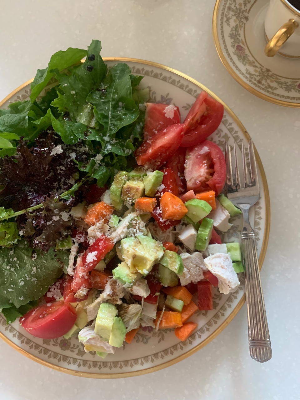 🥗그린과 그릭 샐러드