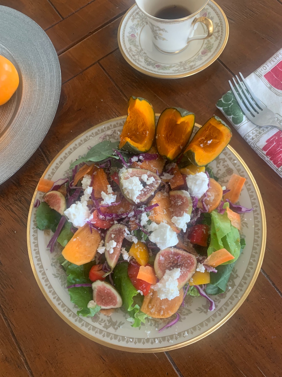 🥗단감 리코타치즈 샐러드