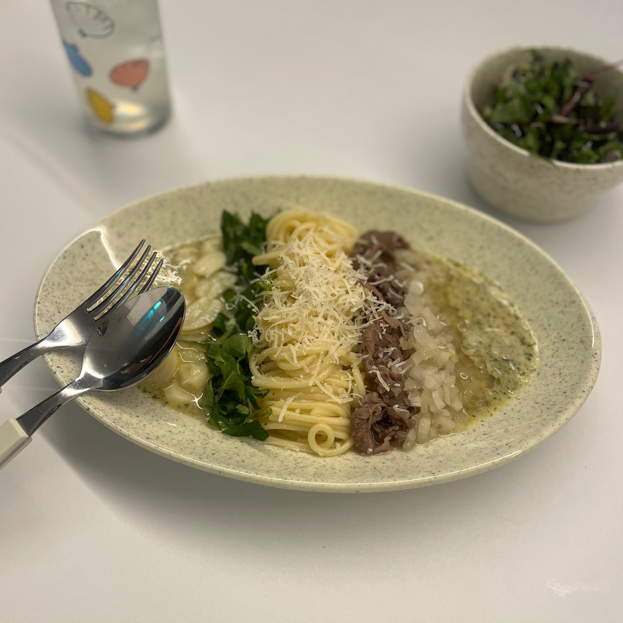 참나물 파스타 🌿