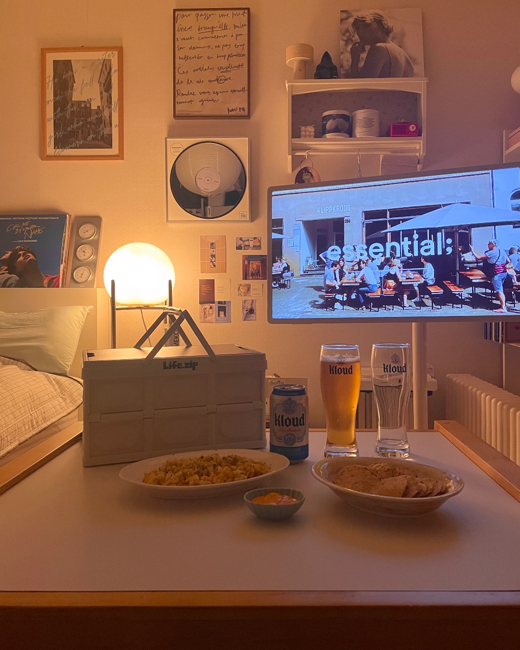 주말 저녁은 클라우드 맥주로 마무리🍻