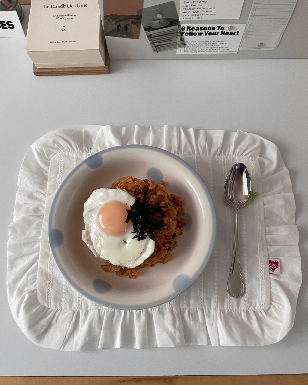오늘 점심은 김볶밥👩🏻‍🍳