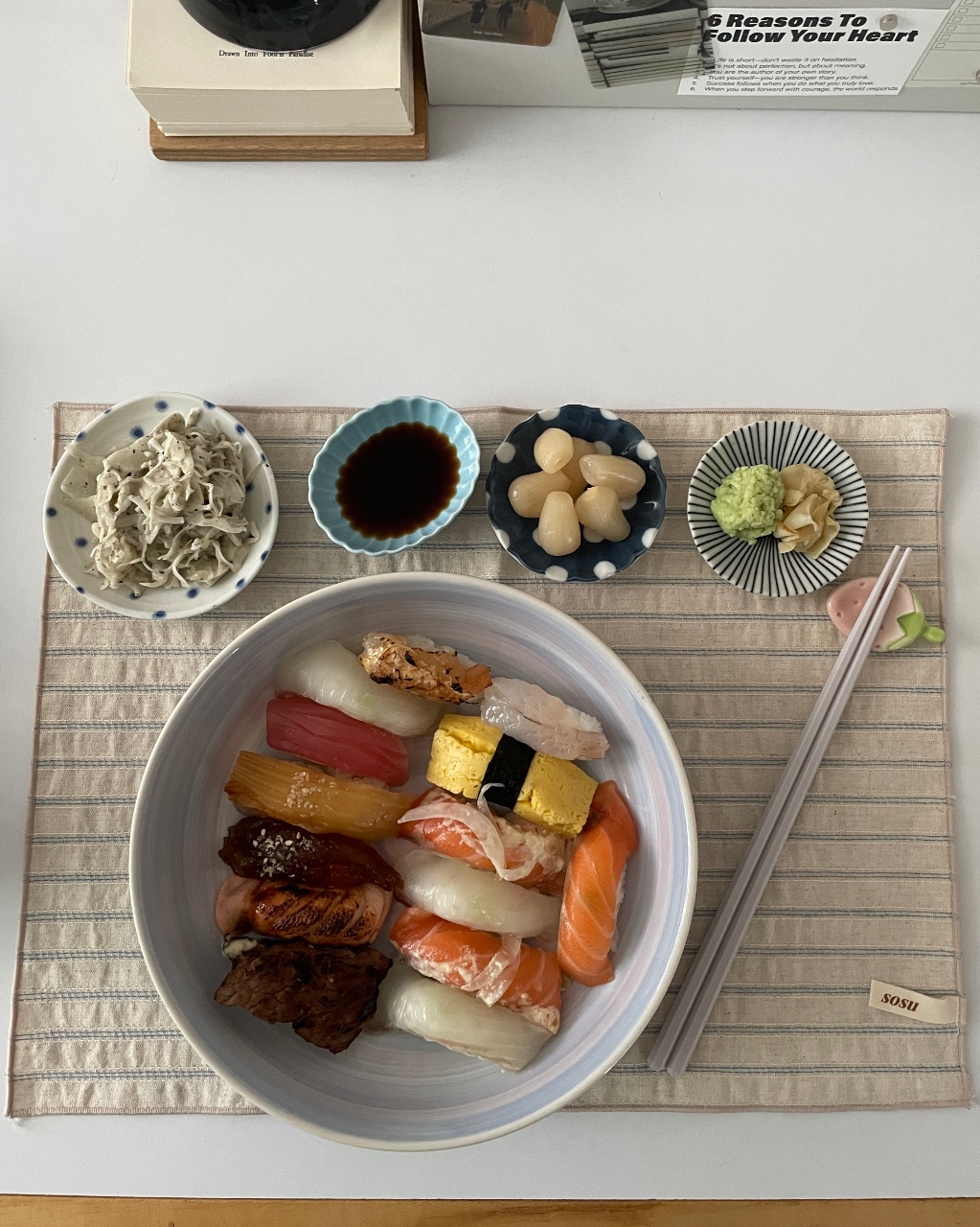 오늘 점심은 초밥🍣